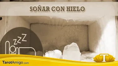 Hielo en la nevera