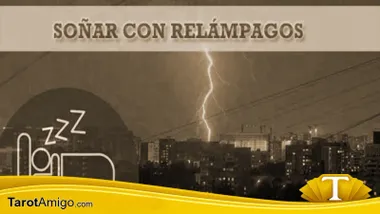 Relámpagos sobre la ciudad