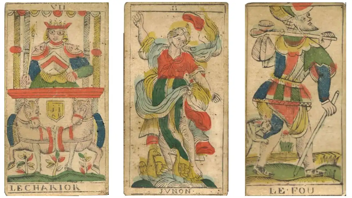 Cartas del Tarot de Besançon