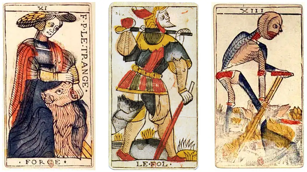 Cartas del Tarot de Jean Dodal