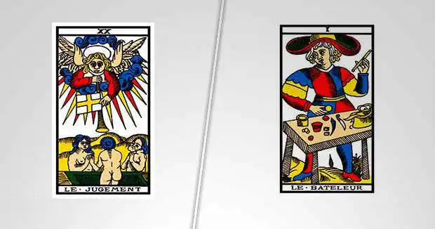 El Mago con El Juicio