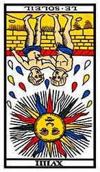 Posición invertida de la carta