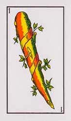 Carta del palo de bastos