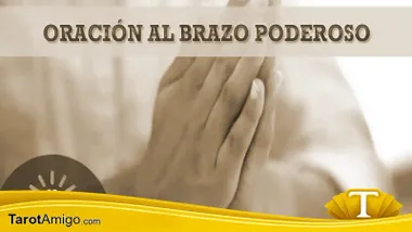 Plegaria y rezo al brazo de Jesucristo